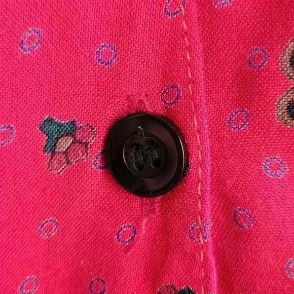 Vintage Sportswear Women's Vest Size Small Red Black Adjustable - Picture 5 of 11